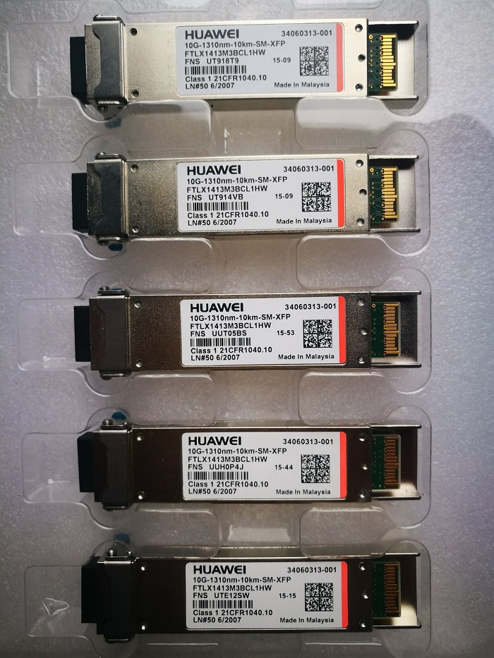 Original SFP Huawei 0G-1310NM-10KM-SM-XFP FTLX1413M3BCL-HW