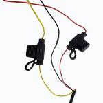 M8 3PIN Custom Automotive Wiring Harness Waterproof Plug Female Cable 1500mm