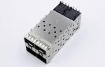 SFP Cage Shielded EMI Tabs 2x2 Telecommunications Hardware TMSFPX22EXXX2