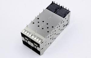 Wholesale SFP Cage Shielded EMI Tabs 2x2 Telecommunications Hardware TMSFPX22EXXX2 from china suppliers