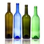 Empty Luxury Red Wine Glass Bottles 500ml750ml Dark Green for Champagne and