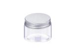 Aluminum Silver Lids Empty Lotion Jars 4 Oz Cosmetic Airless Cream Jar