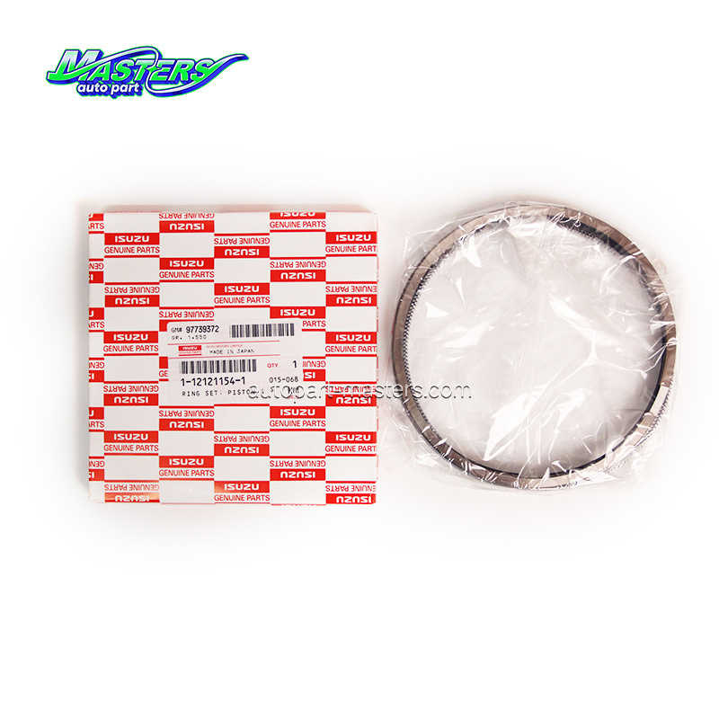 Masters 1-12121154-1 Piston Ring Set 1121211541 For ISUZU 700P 4HK1 4HG1