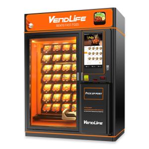 Wholesale 27 Inches Screen Hot Fast Food Vending Machine CQC Approved WIFI Supported from china suppliers