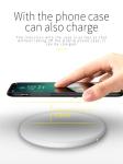 Hot portable Mobile wireless fast charger Universal Black/White 10W Wireless