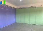 US Acoustic Operable Room Divider Movable Wooden Partition Wall For Auditoriums