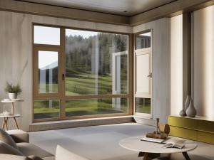 Wholesale Modern Commercial Aluminum Casement Windows Dustproof Function from china suppliers