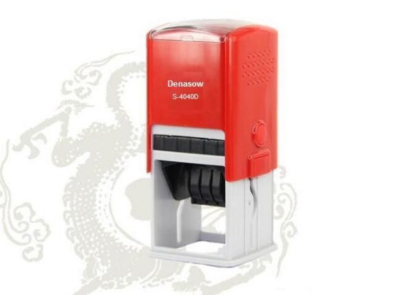 Office Square 40x40mm Automatic Ink Stamp Dealers/Hot sale office Numerical