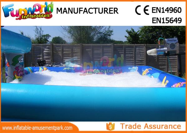 Commercial Grade Inflatable Backyard Water Park / Inflatable Foam Dance Pit