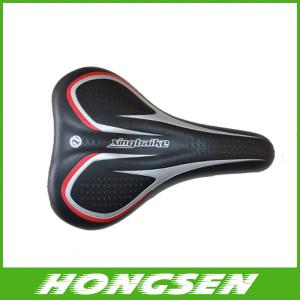 Wholesale MTB Mountain Road Bike Bicycle Saddle Soft PU Leather Middle Hollow Cycling Seat from china suppliers