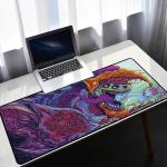 Custom Logo Printed Large Rubber Gaming Anime Mouse Pads 900*400*3mm OEM