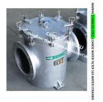 MARINE STAINLESS STEEL SEAWATER FILTER-316L STAINLESS STEEL SEAWATER FILTER FH