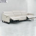 BN Modern Minimalist Genuine Cowhide Leather Electric Sofa Functional Sofa