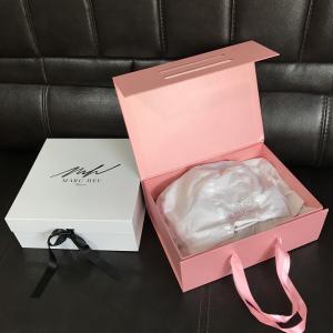 Wholesale Birthday Magnetic Folding CMYK PMS Collapsible Gift Box With Ribbon from china suppliers