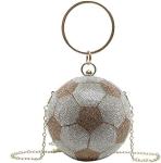 UMREN WOMEN BASKETBALL SHAPED CROSS BODY PURSE RHINESTONE ROUND BALL CRYSTAL
