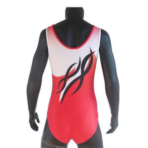 Wholesale Red Colors Breathable Cool Gymnastics Leotards For Training Dancing from china suppliers
