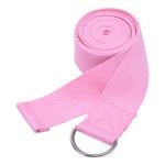 Yoga Tension Band Stretching With Extra Safe Adjustable D-Ring Buckle Fitness
