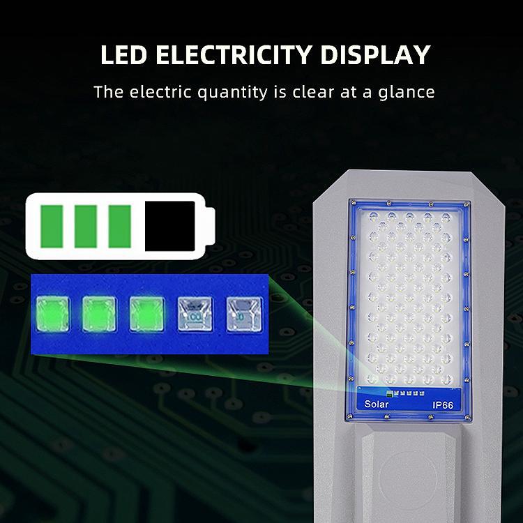 5000lm 300 Watts Solar Street Light LED Solar Powered Lights SMD 5730