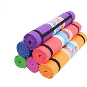 Wholesale PVC Yoga Mat 4MM 6MM 8MM Ecofriendly Yoga Mat Yoga Exercise Equipment from china suppliers