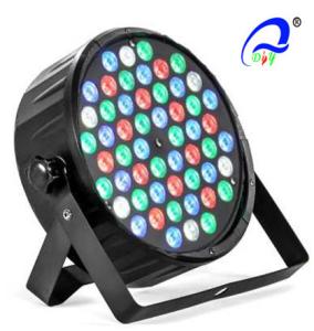 Wholesale 54X3W RGBW LED PAR 64 DMX 512 LED Stage Light for Disco Wedding and Party from china suppliers
