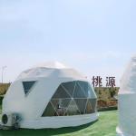 Hotel Resort Camping Dome Tent House Diameter 6m on Grassland Asphalt