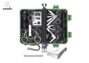 Wholesale Multi functional Hot Selling SOS Survival Kit for Outside Adventure Outdoor emergency survival kit from china suppliers