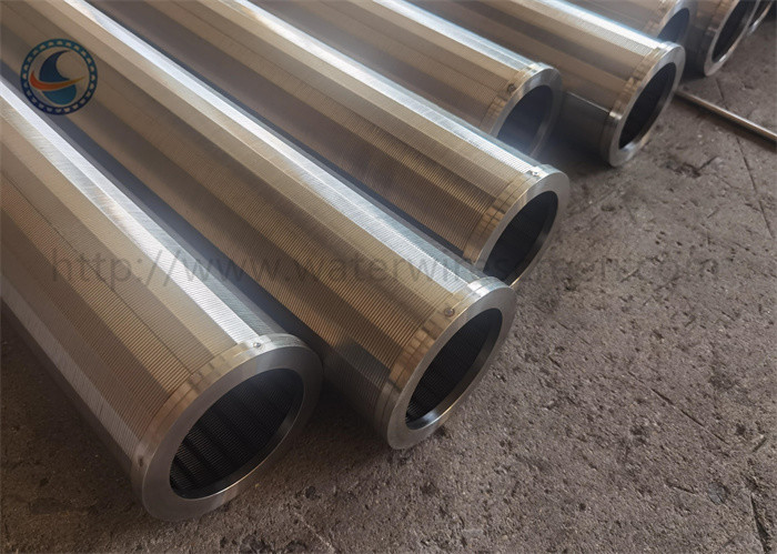 Stainless Steel 321 Water Well Screen Pipe Corrosion Resistant For Aquaculture