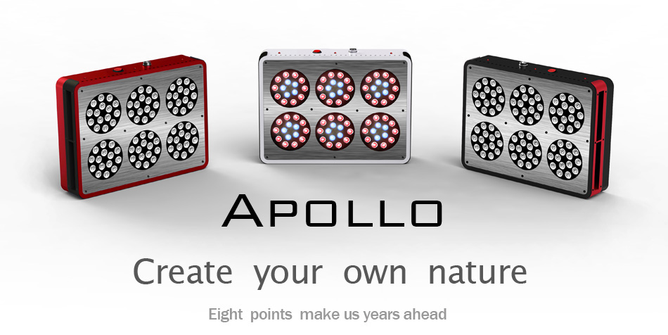 Cidly-UFO LED Grow Light,Aeroponics Apollo-16 LED Grow Light for Growth Blossoming