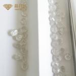 Round HPHT Lab Grown Diamonds LGD Uncut Lab Created Diamond For Making Jewelry