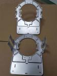 SECC Simple Mold Forming Sheet Metal Laser Cutting 1.5mm