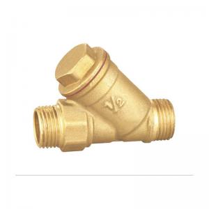 Wholesale Forged Brass Filter Valve Nickel Plated Brass Y Type Strainer from china suppliers