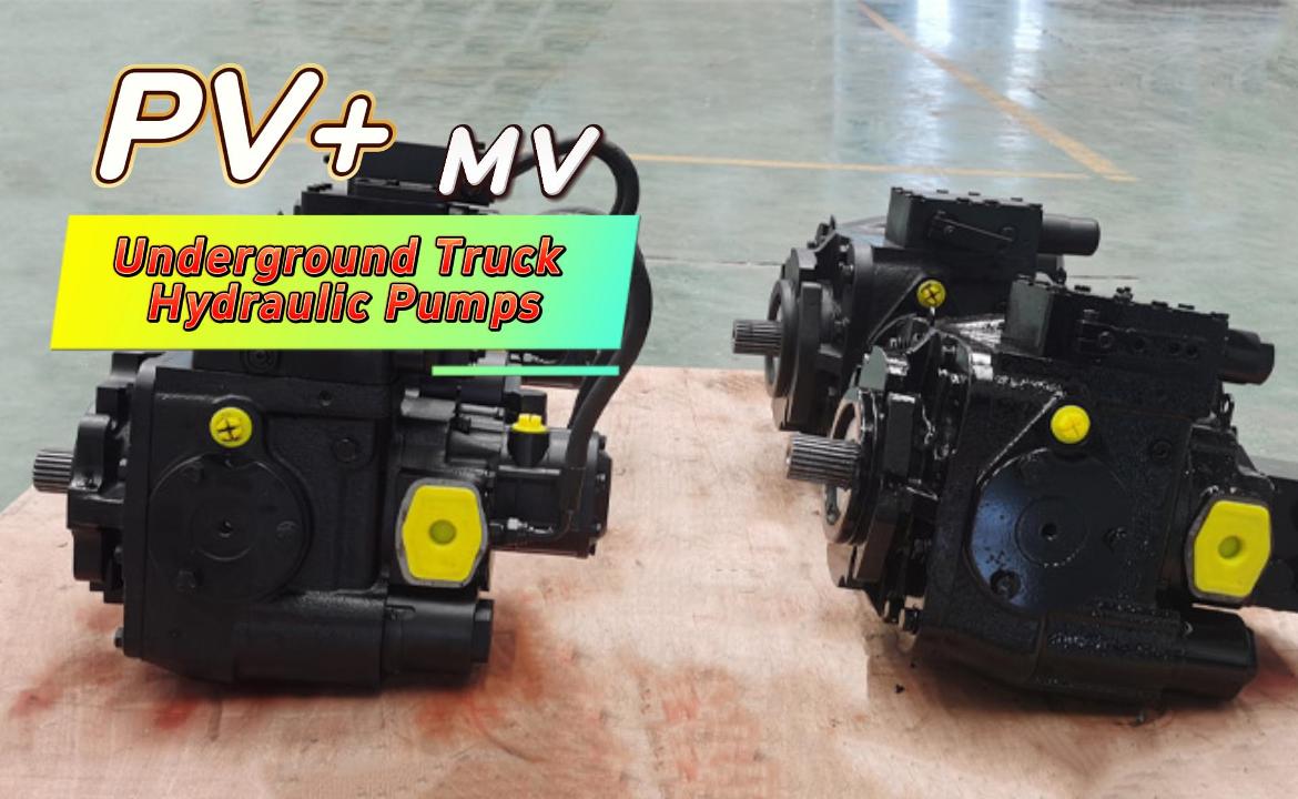 PV22 MV23 Cast Iron Underground Truck Hydraulic Pumps With Max Displacement And 1 Year Warranty