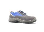 Suede Leather Upper Fashionable Athletic Safety Shoes For Workplace Mesh Lining