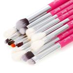 Rose Carmin Eye Makeup Brush Set Wood Handle Pencil Makeup Brush