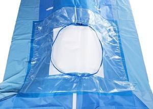 Wholesale 45gsm Blue Surgical Sterile Drapes 120 * 150cm Disposable Medical Protection from china suppliers