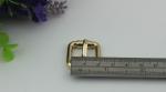 Reversible Belt Nickel Color Metal Pin Buckle Zinc Alloy 16 MM Roller Buckle For