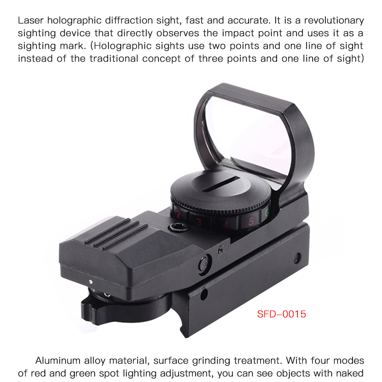 Tactical Various Dot Style Red Dot Laser Bore Sight Reflex For Pistol Rifle Scope