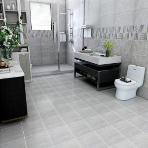 Wholesale Grey Wooden Look Rustic Kitchen Porcelain Floor Tile Waterproof Bathroom from china suppliers