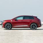 80+150KW Dual Motor Audi E Tron Electric Sedan Car 150km/H