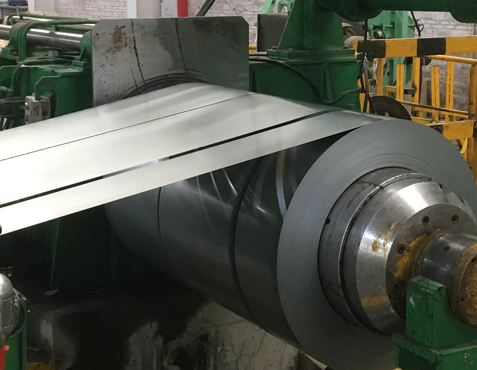 G550 Afp Anti Finger Print Hot DIP Galvalume Steel Strip Zincalume Slit Coil For Purlin 0.95*182mm