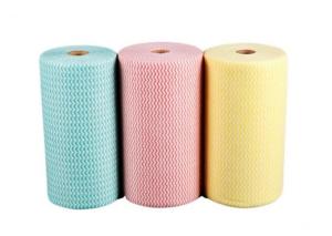Wholesale Cellulose Polyester Hotel Restaurant Wave Wiping Rag Disposable from china suppliers