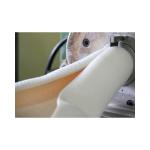 Milky White FKM Fluorinated Rubber Chemical Resistant For Intake and Exhaust