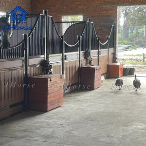 Wholesale Customized Horse Stall Fronts Steel Bamboo Galvanized Surface Treatment from china suppliers