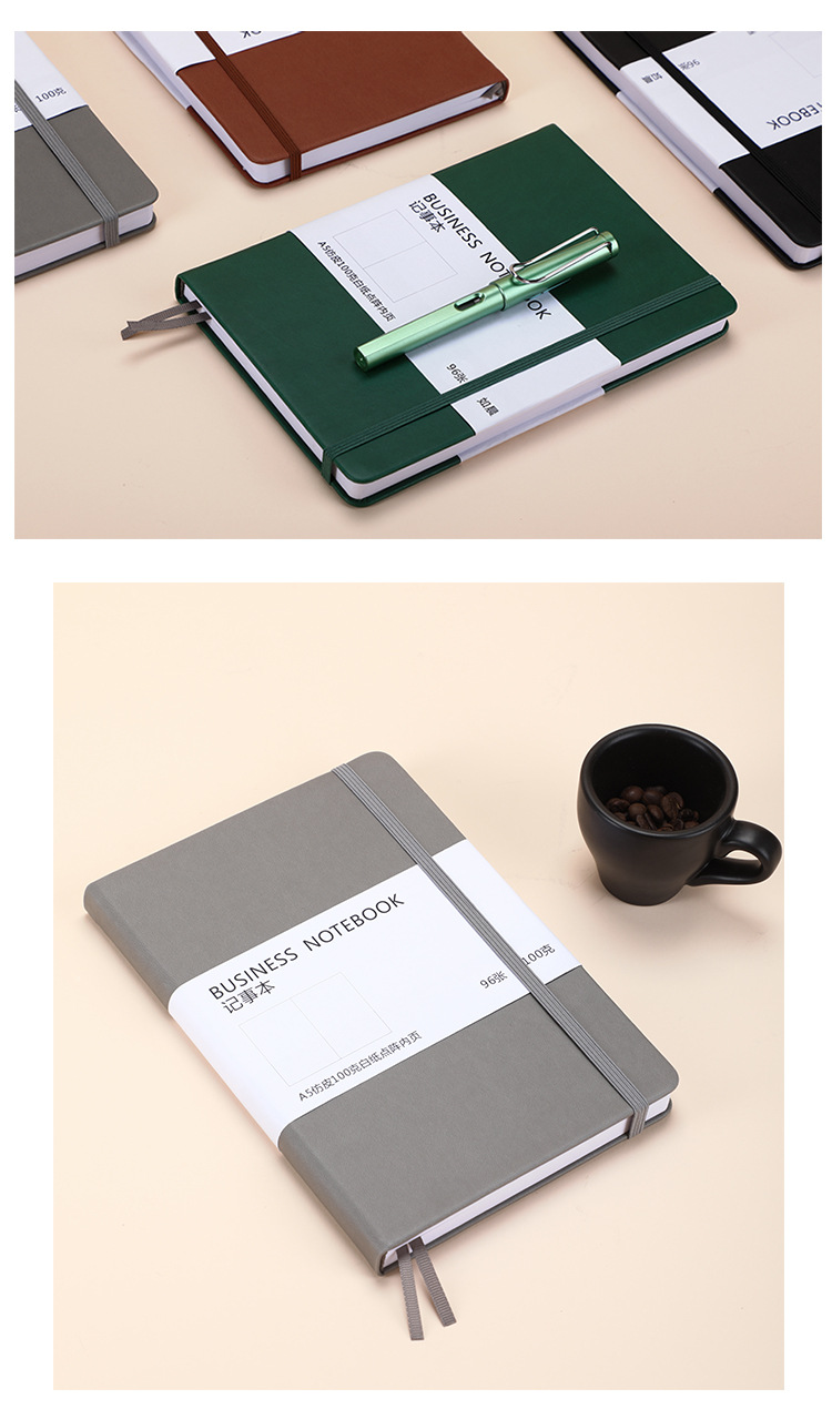 Customized Logo 2022 A5/B5/A6 Soft Cover PU Leather Girl Journal Planners and Notebooks