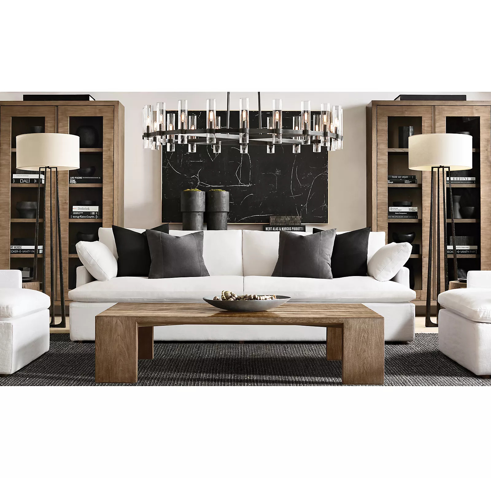 Modern Fashion Outdoor Leisure Home Furniture Straight L Shape Sofa Set