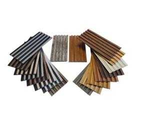 Wholesale 3D Boards Wood Plastic Composite WPC PVC Wall Panel for Household Interior Wall Decor from china suppliers