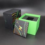 Spot UV Printing Custom Watch Packaging Box 12.5x12.5x10.5CM