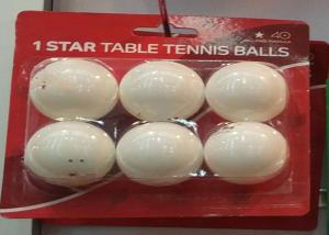 Wholesale Professional 1 Star Table Tennis Balls / Colored Ping Pong Balls For Training from china suppliers