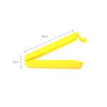 Custom logo plastic closing clips food snack bag storage sealing clip, tea bag