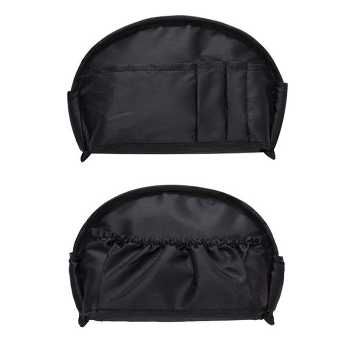 Half Moon Bride Floral Palm Pouch Cosmetic Makeup Bag for Travel